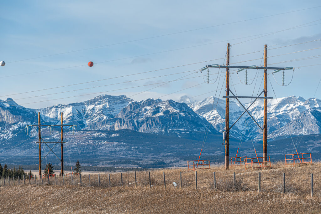 Alberta powerlines